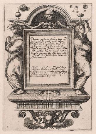 The Masquerade, plate 1, Titlepage