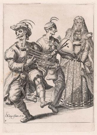 The Masquerade, plate 3