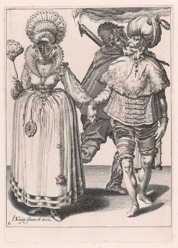 The Masquerade, plate 6