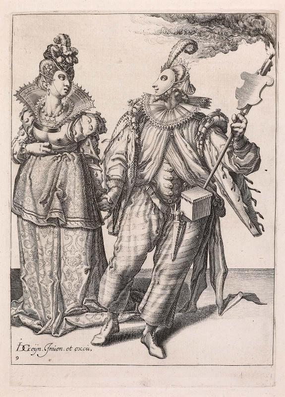 The Masquerade, plate 9