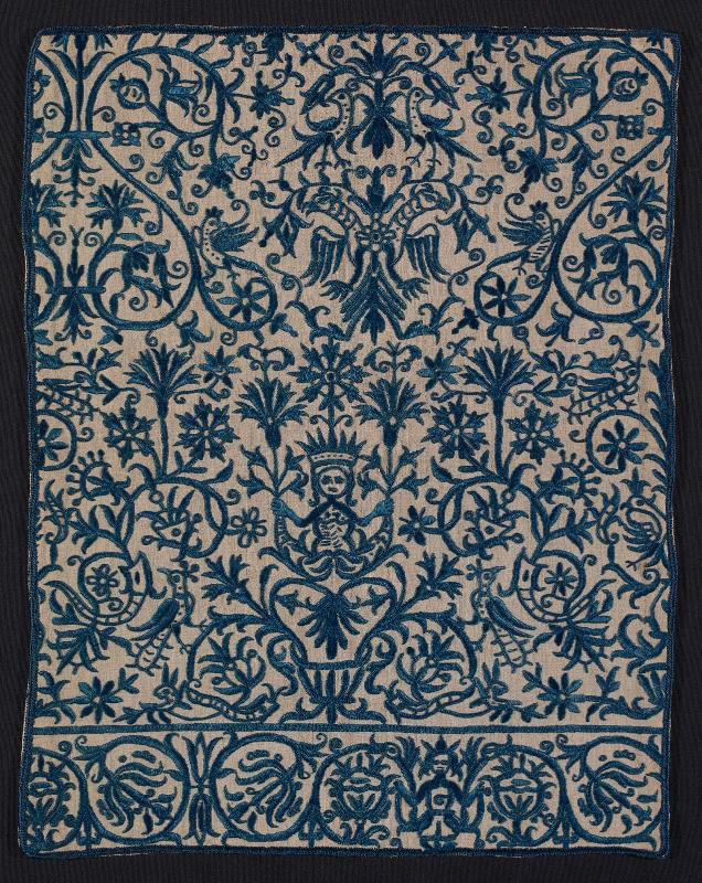 One face of a cushion cover