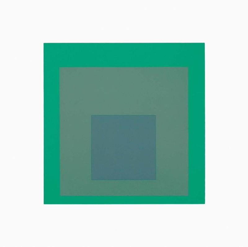 Hommage to the Square: Emeraude