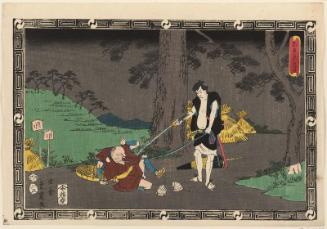 Act V (Godanme), from the series The Storehouse of Loyal Retainers (Chûshingura)
