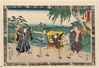 Act VI (Rokudanme), from the series The Storehouse of Loyal Retainers (Chûshingura)