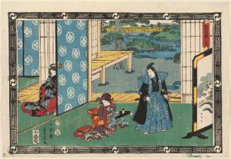 Act II (Nidanme), from the series The Storehouse of Loyal Retainers (Chûshingura)