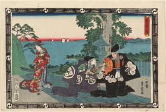 Act I (Daijo), from the series The Storehouse of Loyal Retainers (Chûshingura)