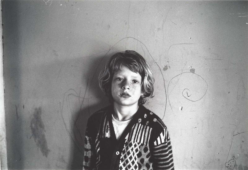 Carol--scribbles on wall