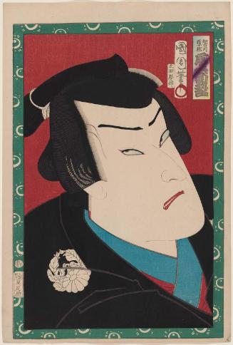Actor Onoe Kikugorô V as Kakogawa Seijûrô, from an untitled series of actor portraits