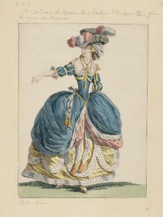 Gallerie des Modes et Costumes Français. 1er cahier de grandes robes d'etiquette de cour de la France faisant suite aux costumes français.  ooo.356