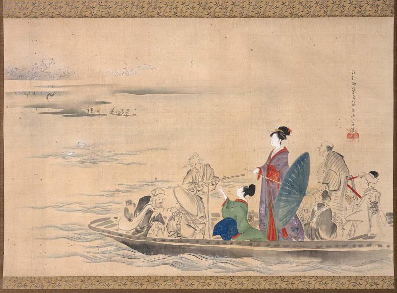 Ferryboat Across the Sumida River