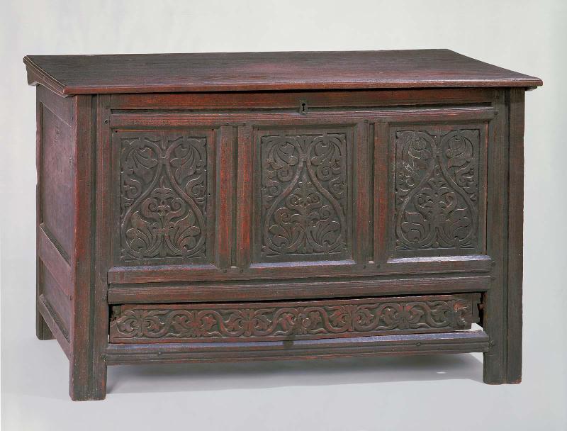 Joined chest with drawer