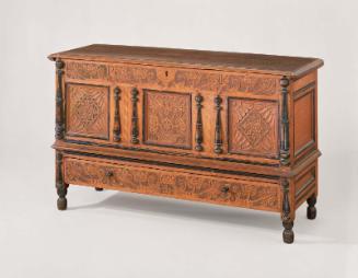 Joined chest with drawer