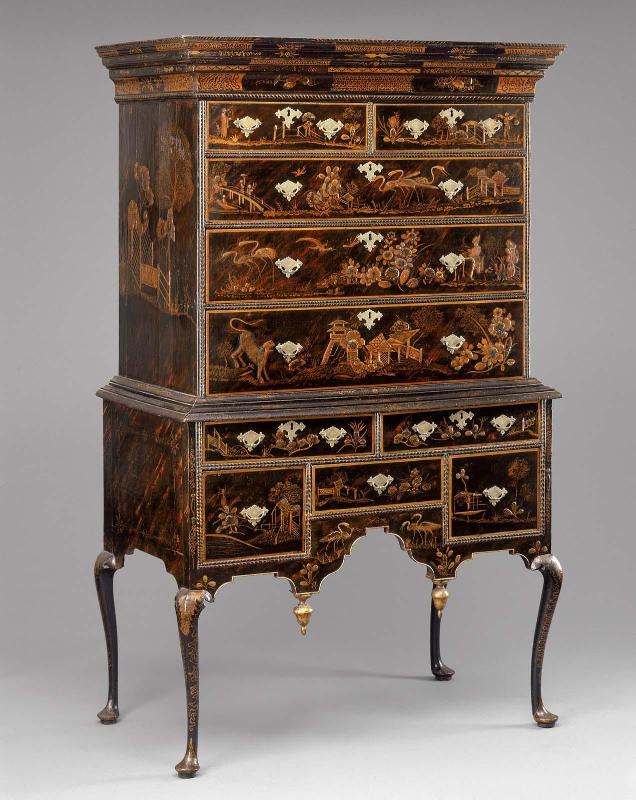 High chest of drawers