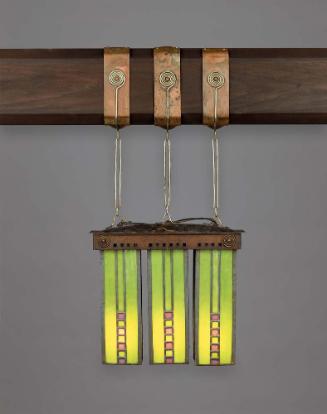 Hanging lantern (one of a pair)