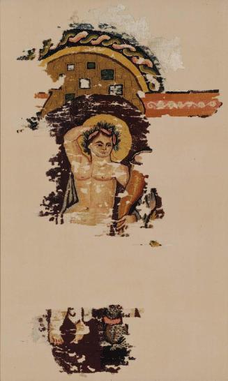 Dionysos (fragment from a wall hanging)
