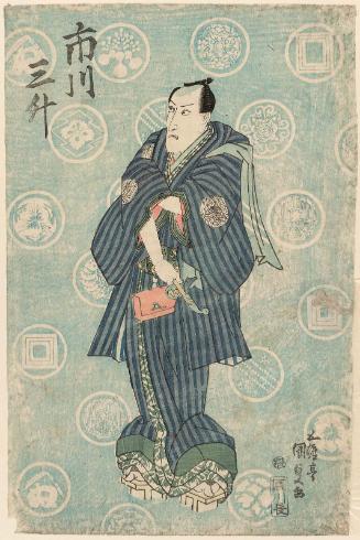 Actor Ichikawa Sanshô (Ichikawa Danjûrô VII)
