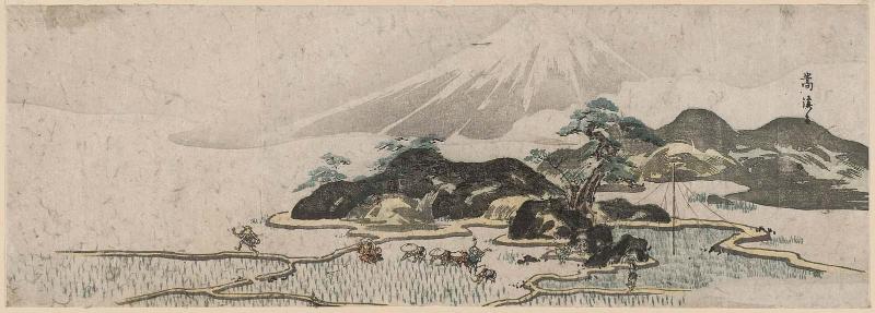 Landscape with Fuji