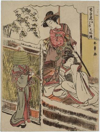 Act IX (Kudanme), from the series The Storehouse of Loyal Retainers, a Set of Eleven Sheets (Chûshingura, jûichimai tsuzuki)
