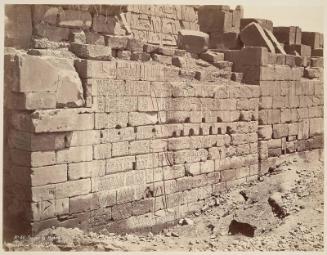 Temple of Karnak, mural from the Temple of Ammon