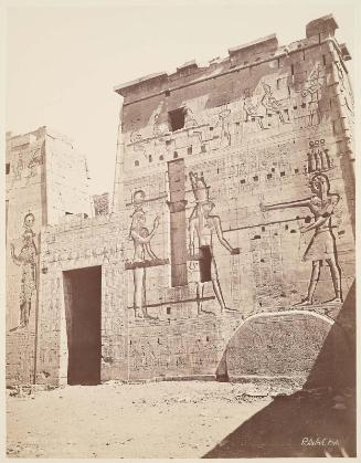 Island of Philae, second pylon of Temple of Isis