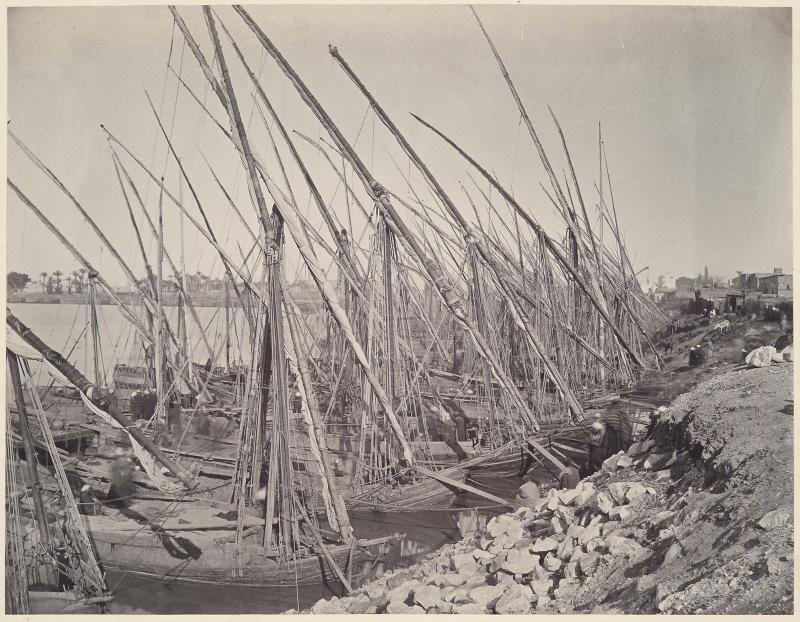 Nile at Bulak close to Cairo