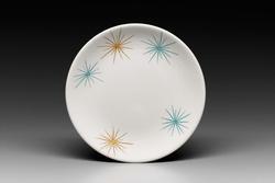 "Atomic Sunburst" plate