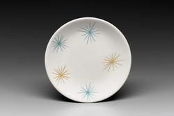 "Atomic Sunburst" plate