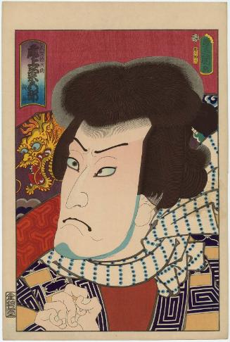 Actor Onoe Kikugorô III as Tenjiku Tokubei