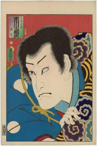 Actor Ichikawa Kodanji IV as Tennichibô Hôsaku