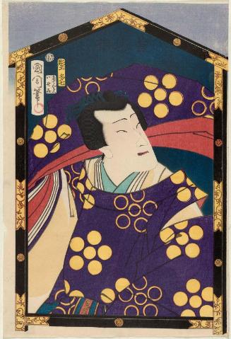 Actor Sawamura Tanosuke III as Kan Shôjô