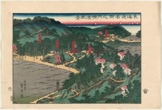 Famous Scenes of the Tôkaidô Road: View of Yokohama (Tôkaidô meisho no uchi Yokohama fûkei)