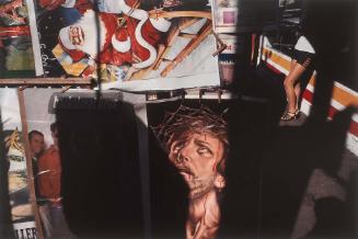 Tijuana, B. C., Mexico (Posters with Jesus, Santa)