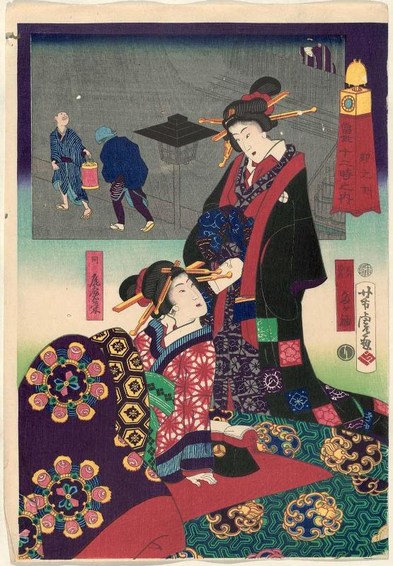 The Hour of the Rabbit (U no koku), from the series The Twelve Hours in the Modern World (Tôsei jûni-doki no uchi)