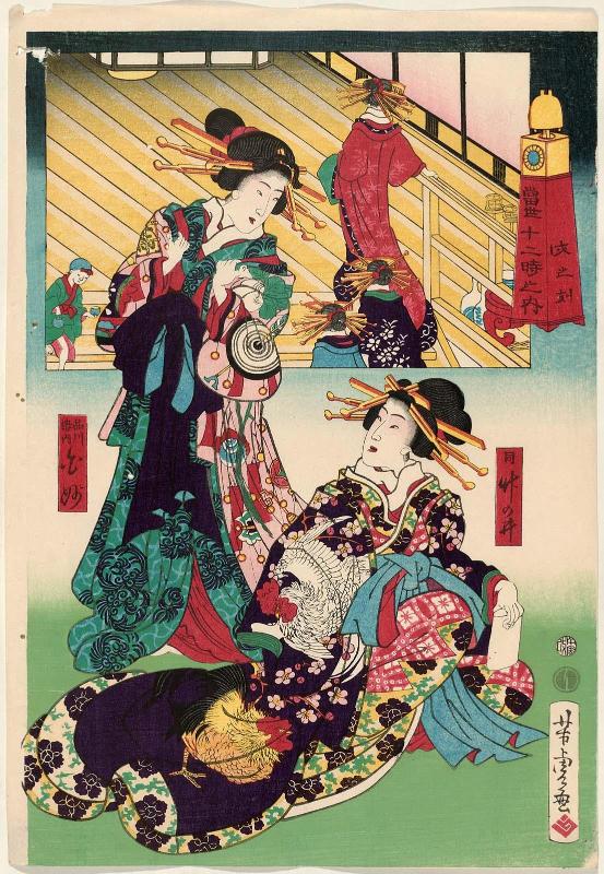 The Hour of the Dog (Inu no koku), from the series The Twelve Hours in the Modern World (Tôsei jûni-doki no uchi)