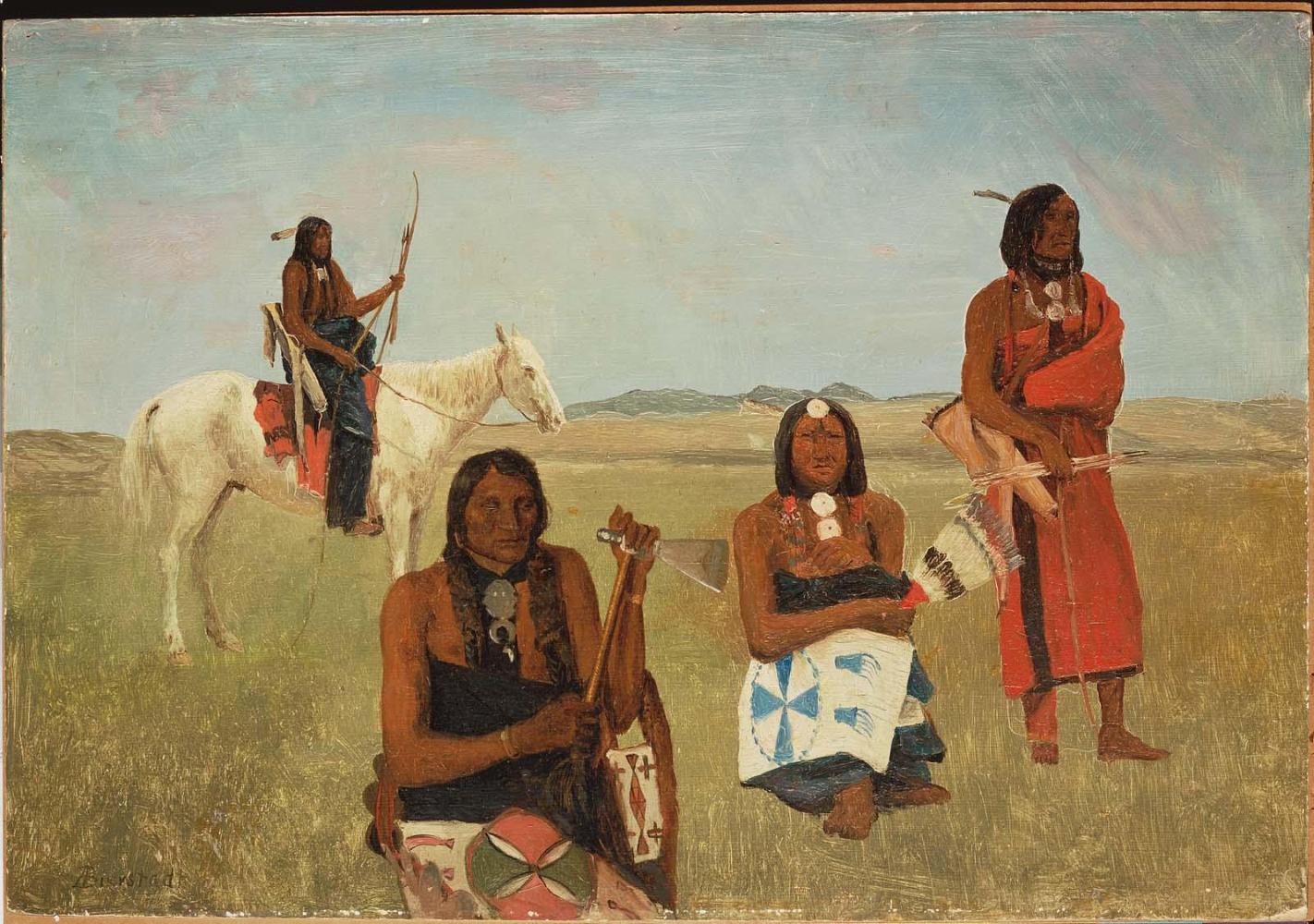 Indians near Fort Laramie