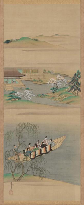 Court Musicians on a Boat