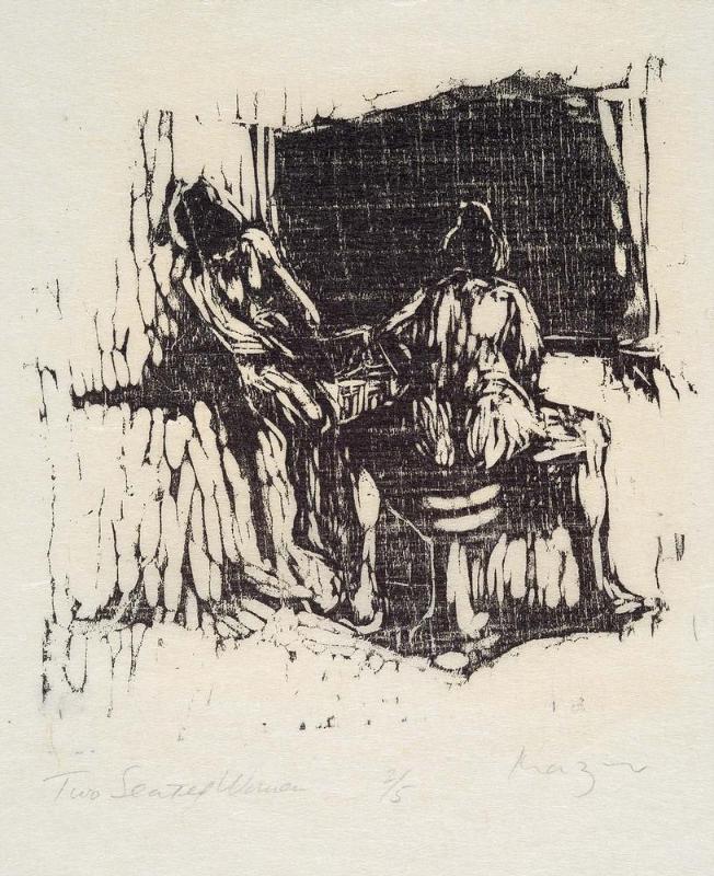 Two Seated Women
