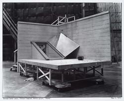 Ground-level exit, Cresus Complex; movie pilot, "Shack".  May 2, 1977