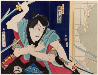 Actor Sawamura Tosshô II as Kanai Tanigorô