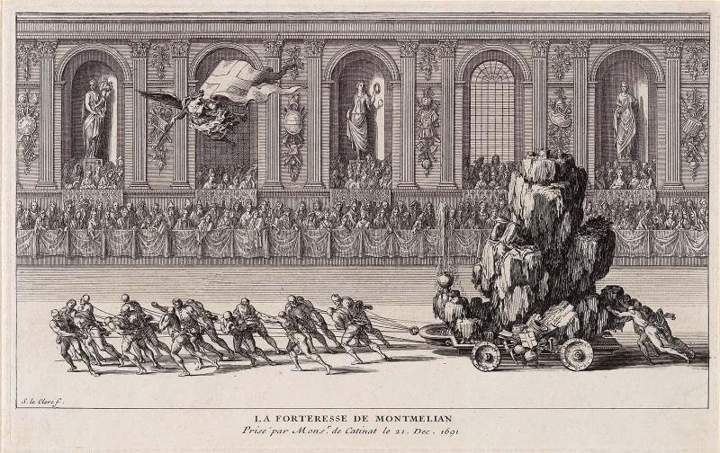 Celebration at Versailles of the Taking of the Fortress of Montmelian