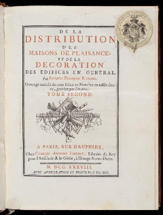 De la distribution des maisons de plaisance, et de la décoration des édifices en général