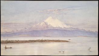 Mount Baker From Puget Sound