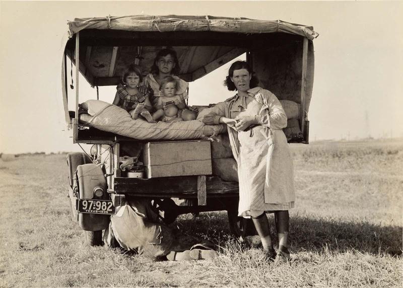 Migrant Family, Texas