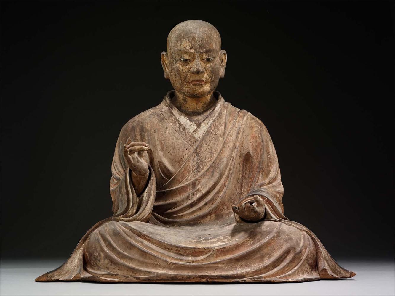 The Shintô Deity Hachiman in the Guise of a Buddhist Monk