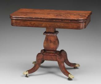 Card table (one of a pair)