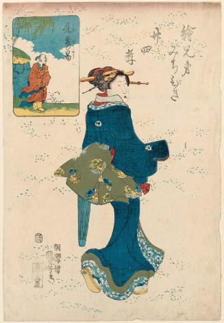 Zhu Shouchang (Shu Jushô), from the series The Twenty-four Paragons of Filial Piety Explained with Matching Pictures (E kyôdai michibiki nijûshi kô)