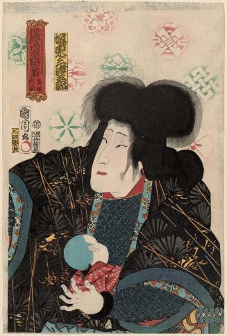 Actor Bandô Mitsugorô VI as Kijin Omatsu, from the series Actors as Underworld Characters in Hit Plays (Isa shiranami atari gôketsu)
