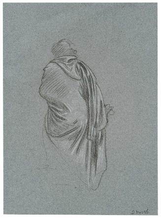 Drapery Study, Back