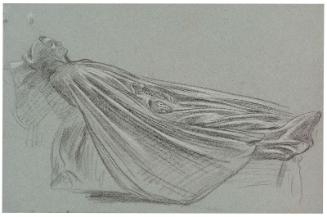 Cloaked Figure on Bier
