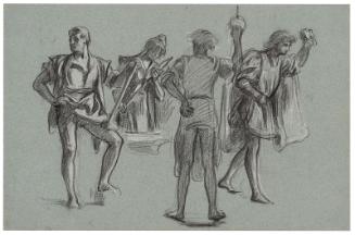 Four Figures at a Forge
